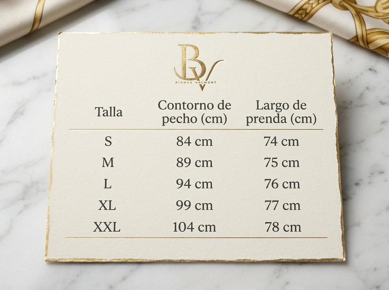 Tabla de tallas