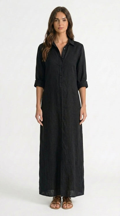 Soline - Vestido Maxi Refinado