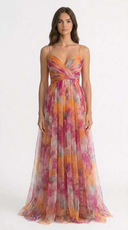 Bianca - Vestido Maxi Floral