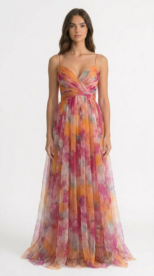 Bianca - Vestido Maxi Floral