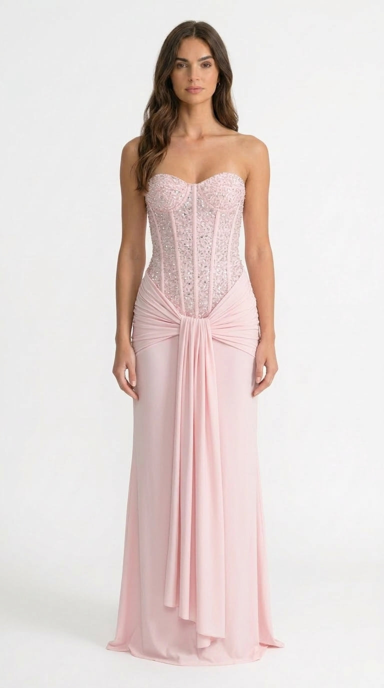Carina - Vestido Maxi Couture