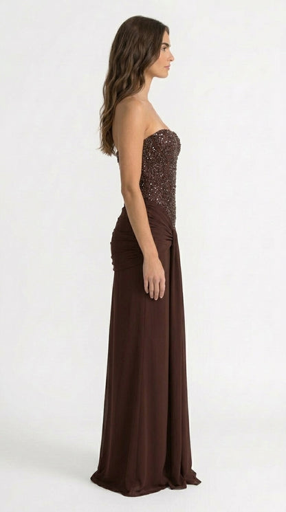 Carina - Vestido Maxi Couture