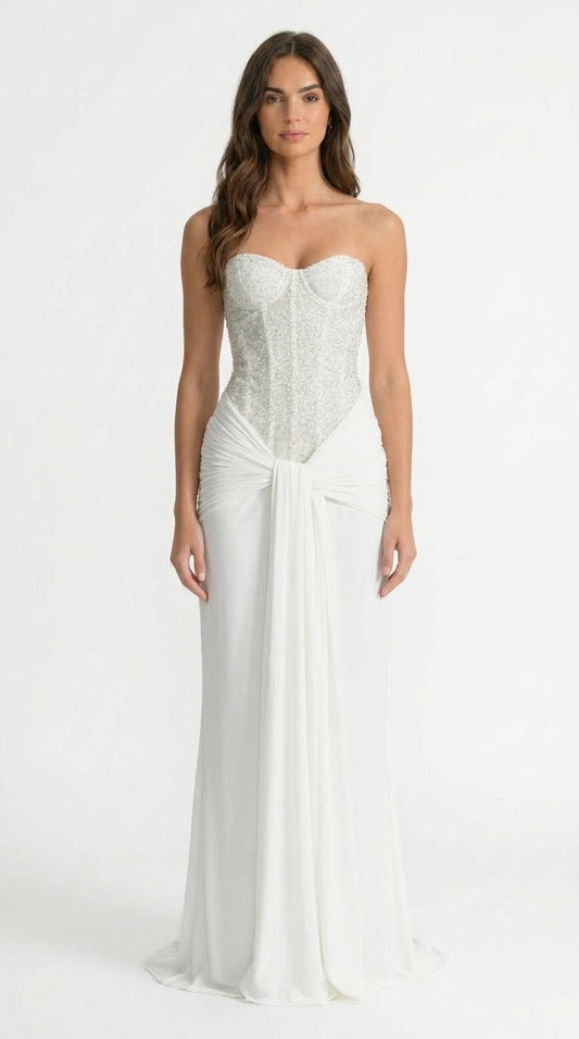Carina - Vestido Maxi Couture