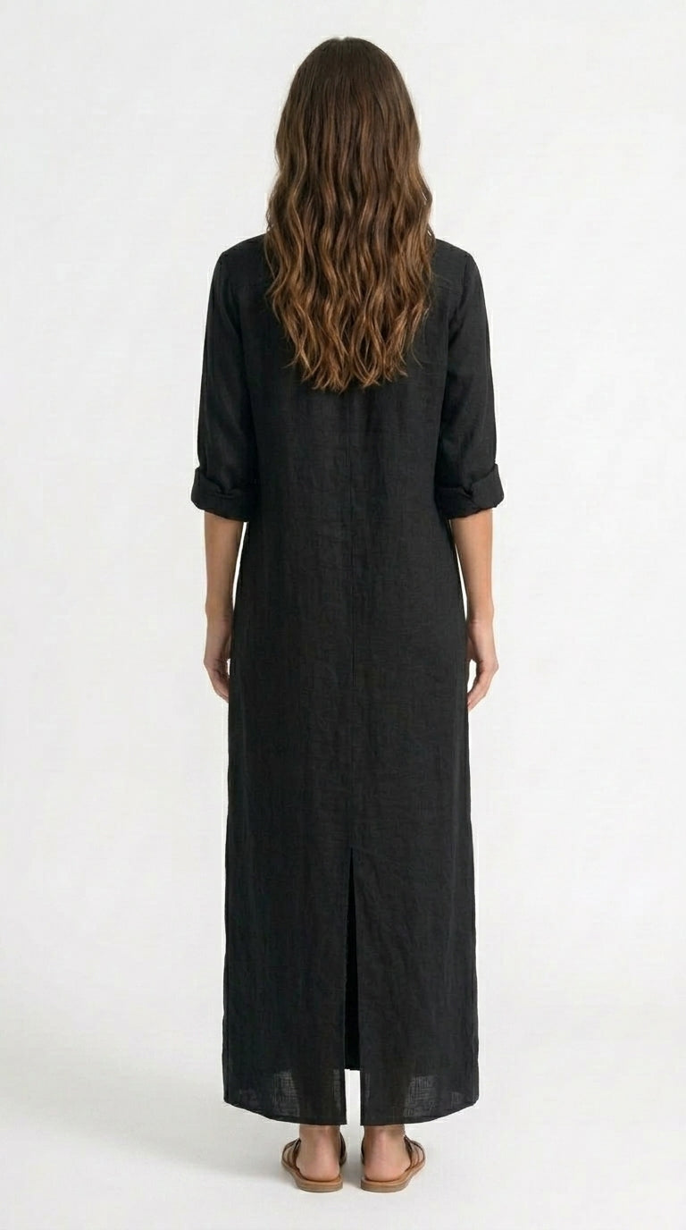 Soline - Vestido Maxi Refinado