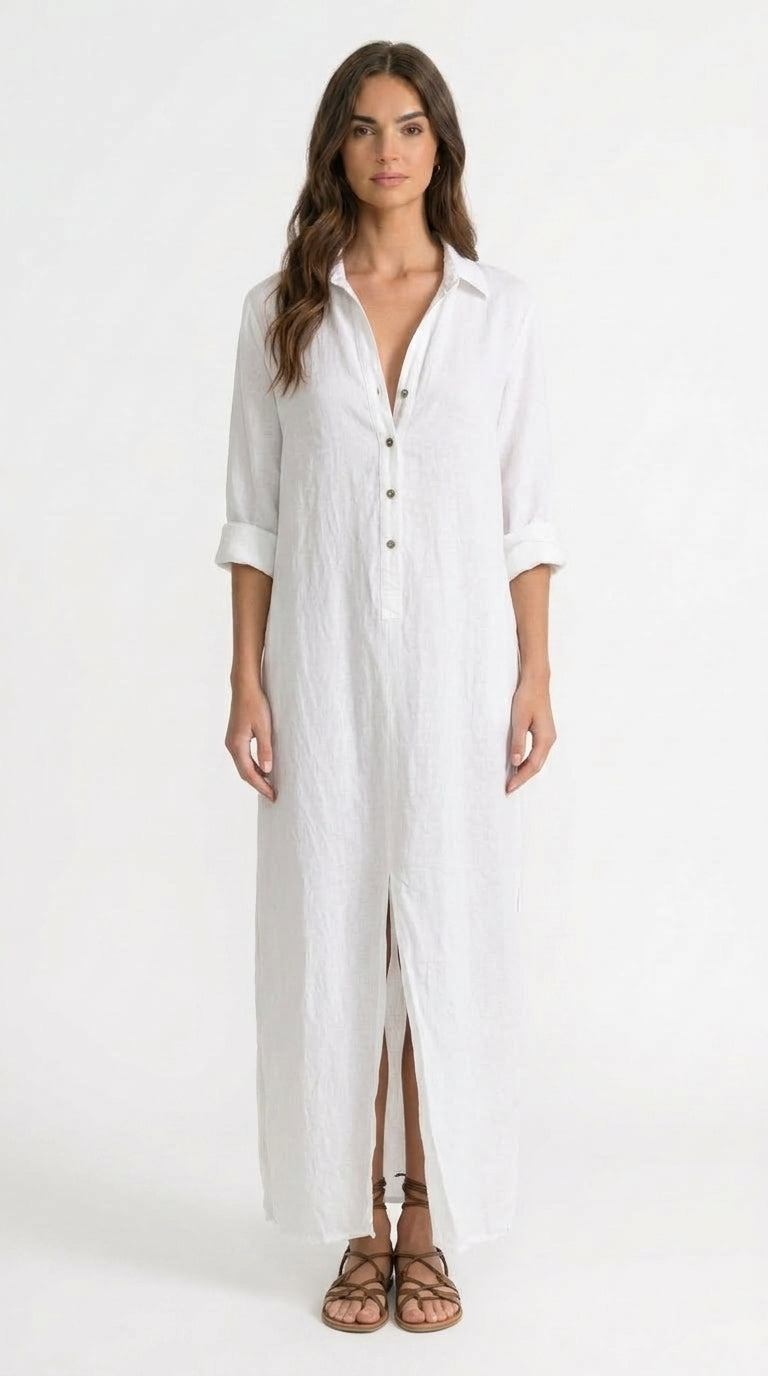 Soline - Vestido Maxi Refinado