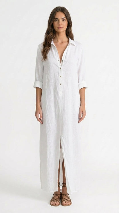 Soline - Vestido Maxi Refinado