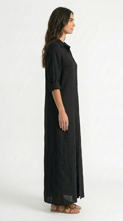 Soline - Vestido Maxi Refinado