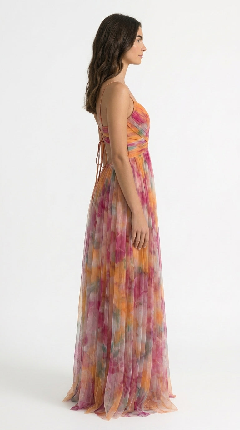 Bianca - Vestido Maxi Floral