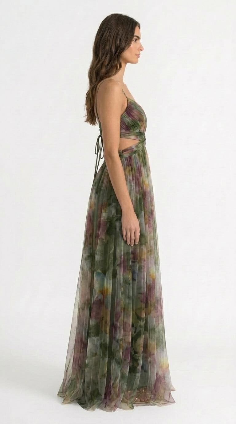 Bianca - Vestido Maxi Floral